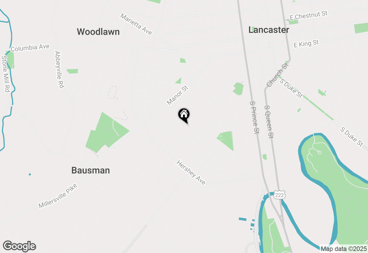 Map of 826 Saint Joseph Street, Lancaster, PA 17603