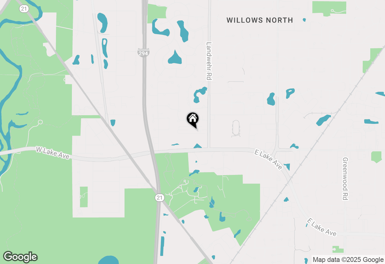 Map of 4253 Linden Tree Lane, Glenview, IL 60026