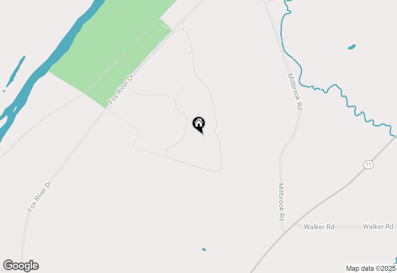 Map of 9295 N Stonewall Drive, Newark, IL 60541