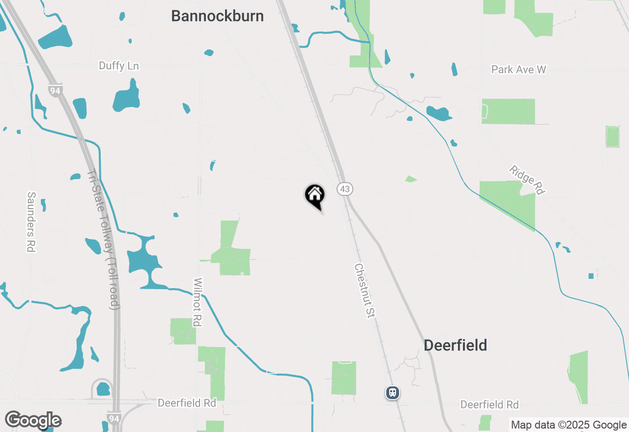 Map of 1444 Crowe Avenue, Deerfield, IL 60015