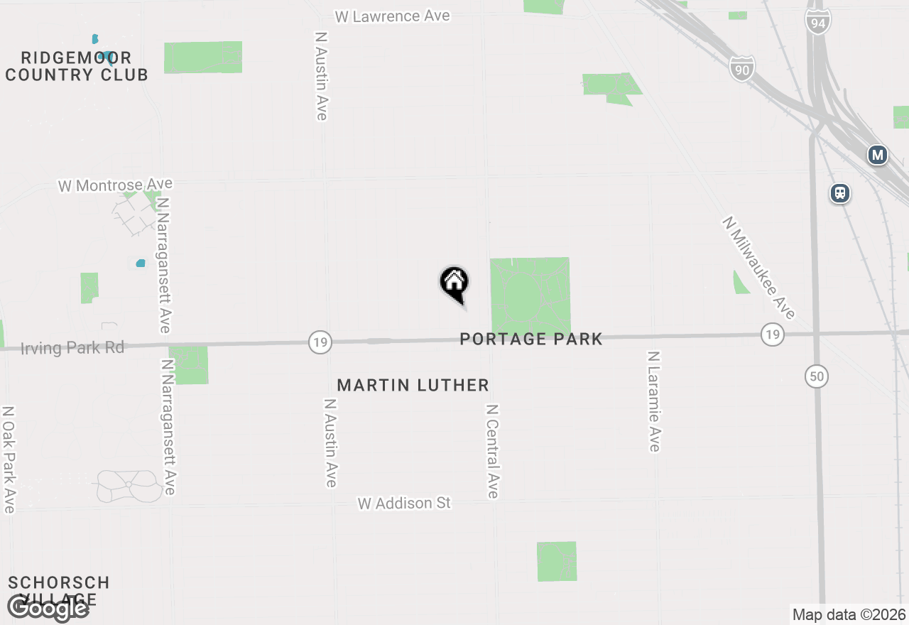 Map of 4039 N Major Avenue, Chicago, IL 60634