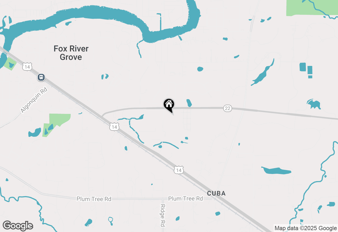 Map of 304 Fox Glen Court, Barrington, IL 60010