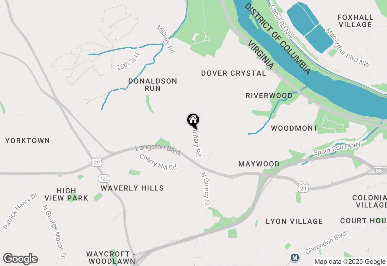 Map of 2248 Military Road, Arlington, VA 22207