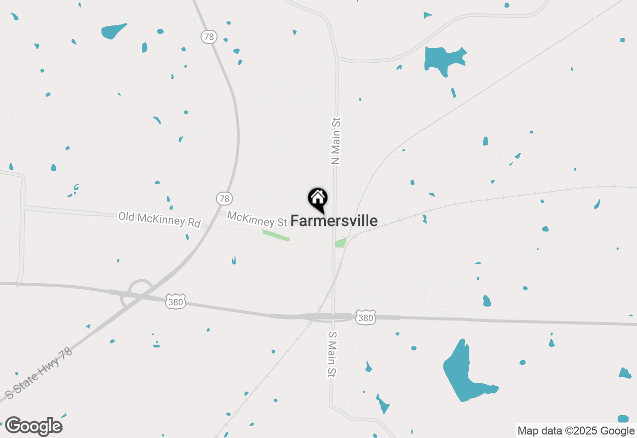 Map of 204 Mckinney Street, Farmersville, TX 75442