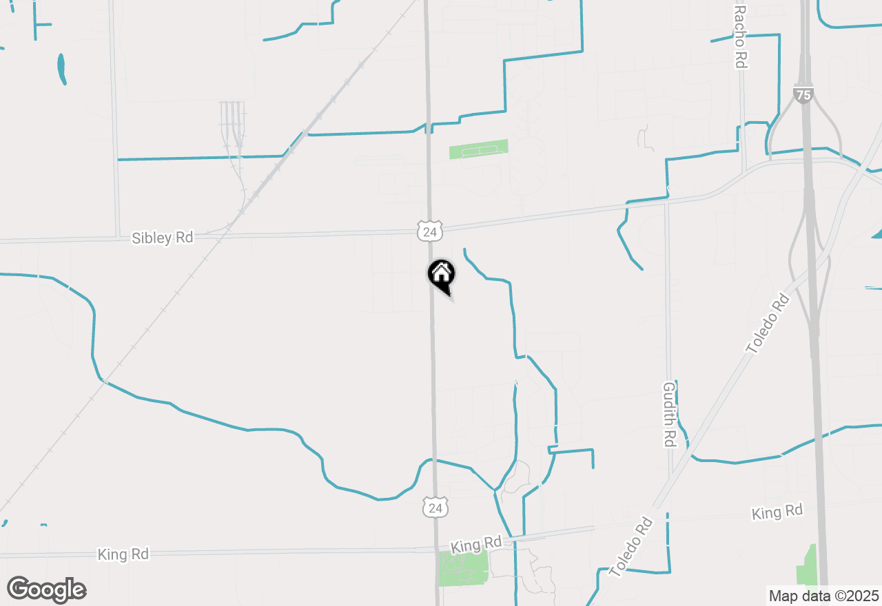 Map of 19357 Telegraph Road, Romulus, MI 48174