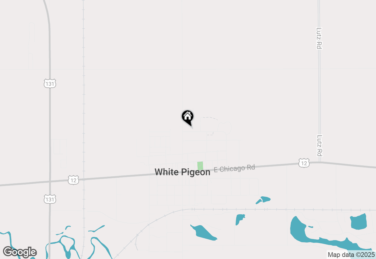 Map of 101 E Prairie Avenue, White Pigeon, MI 49099