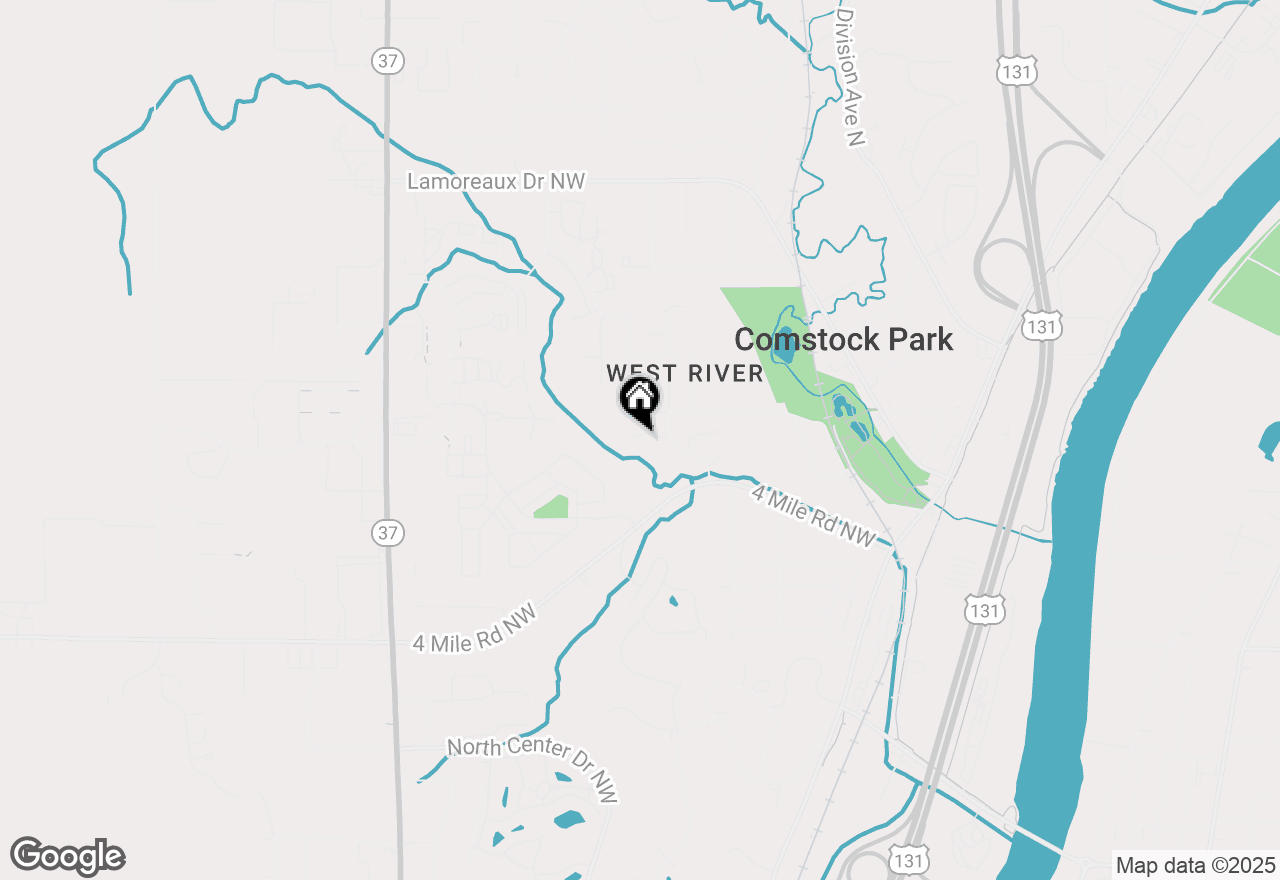 Map of 362 York View Lane Nw, Comstock Park, MI 49321