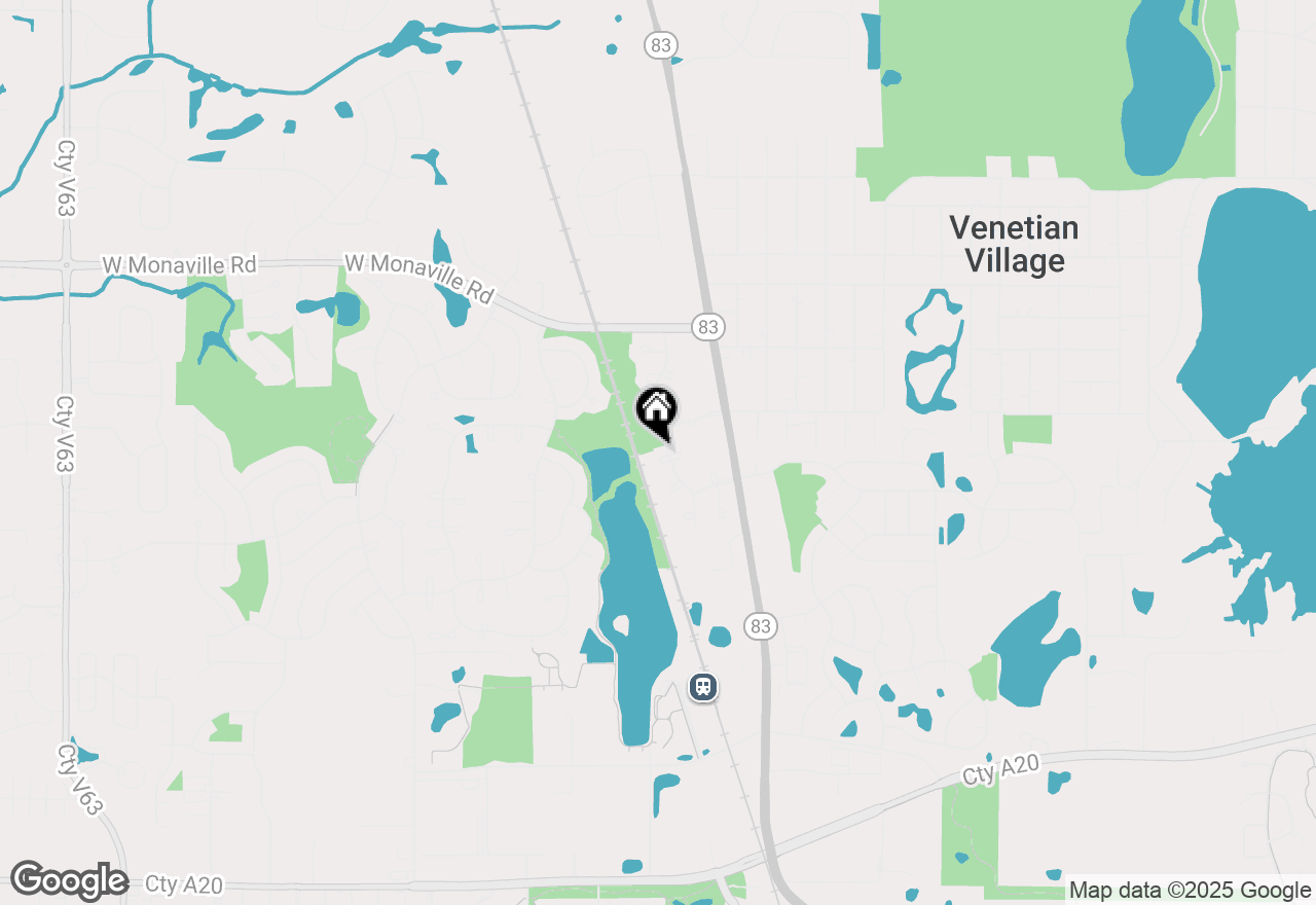 Map of 638 E Princeton Court, Round Lake Beach, IL 60073