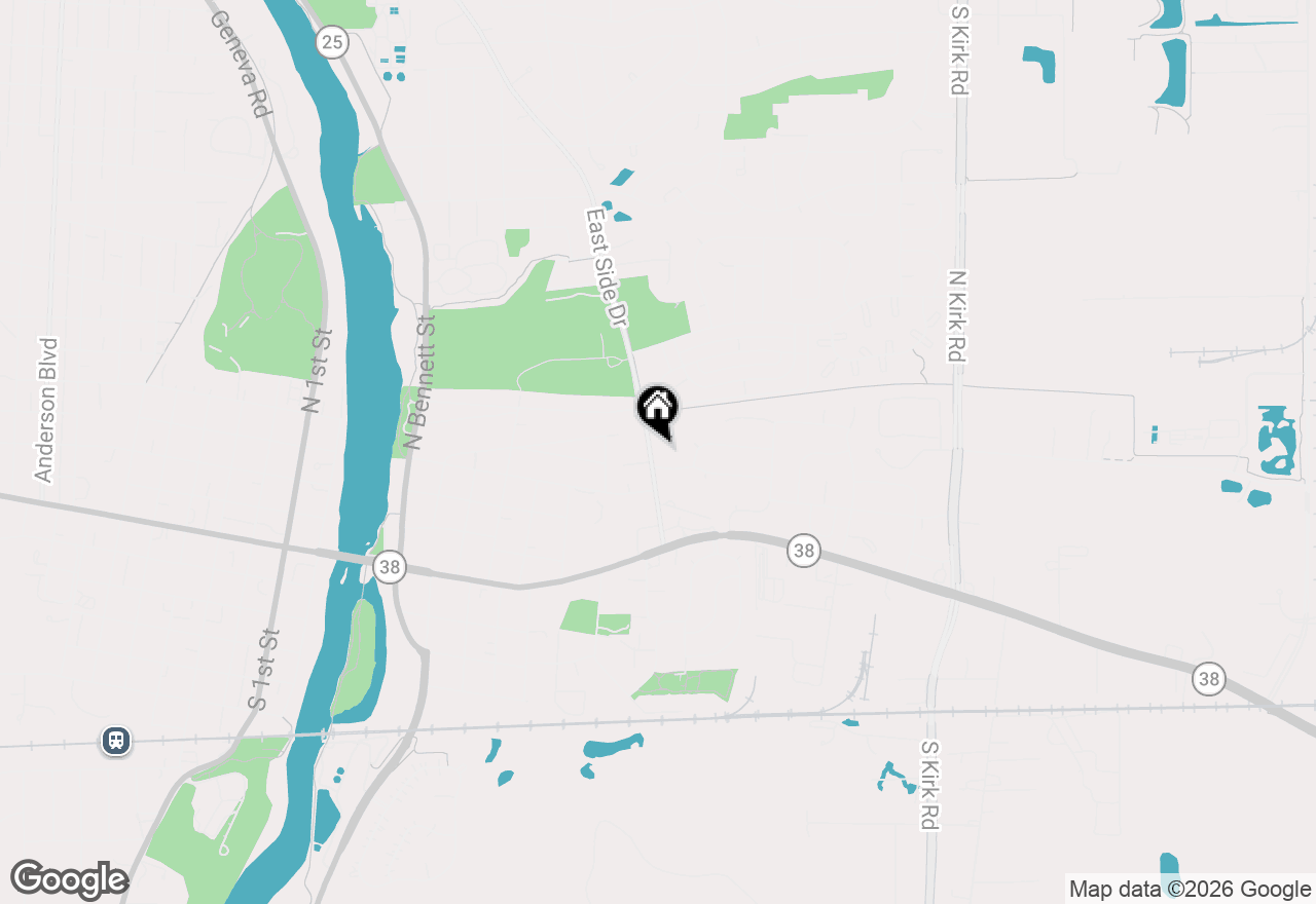 Map of 401 E Side Drive, Geneva, IL 60134