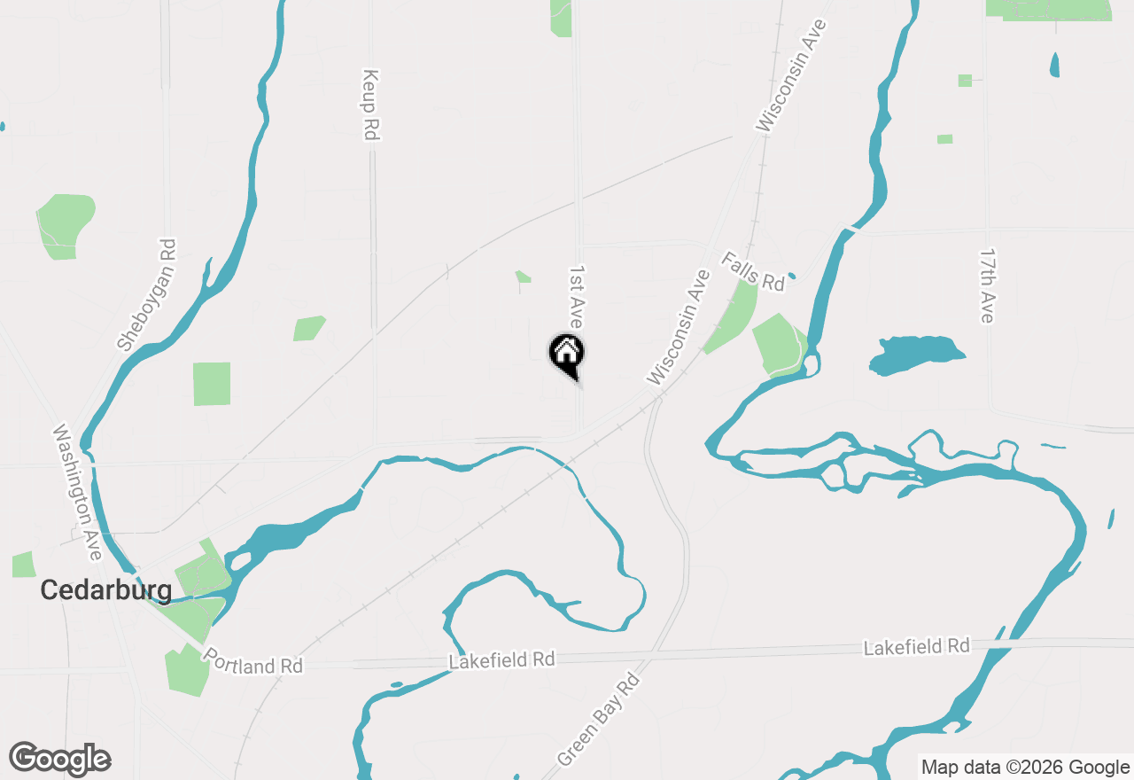 Map of 2121 1st Ave #205, Grafton, WI 53024