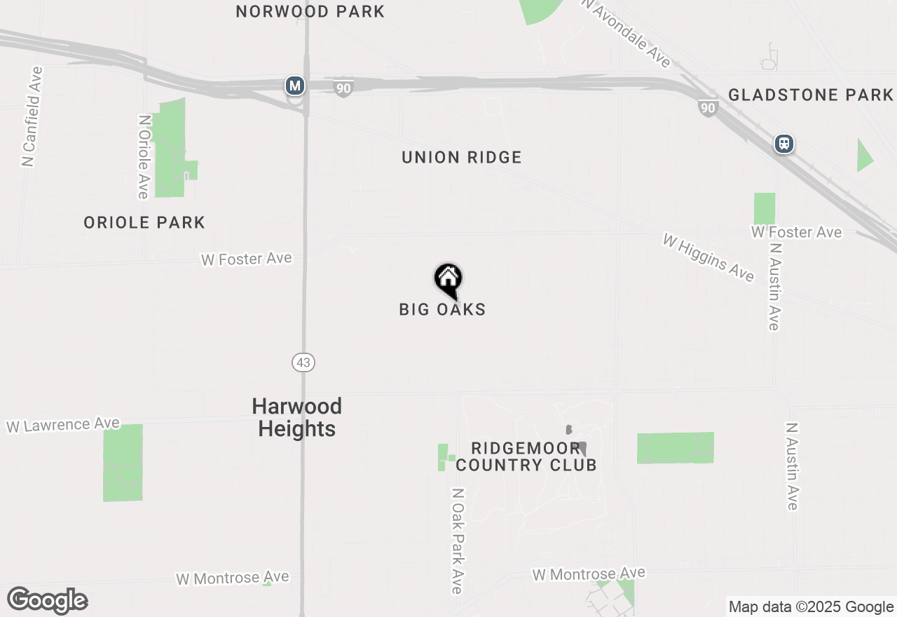 Map of 6808 W Argyle Street, Chicago, IL 60656