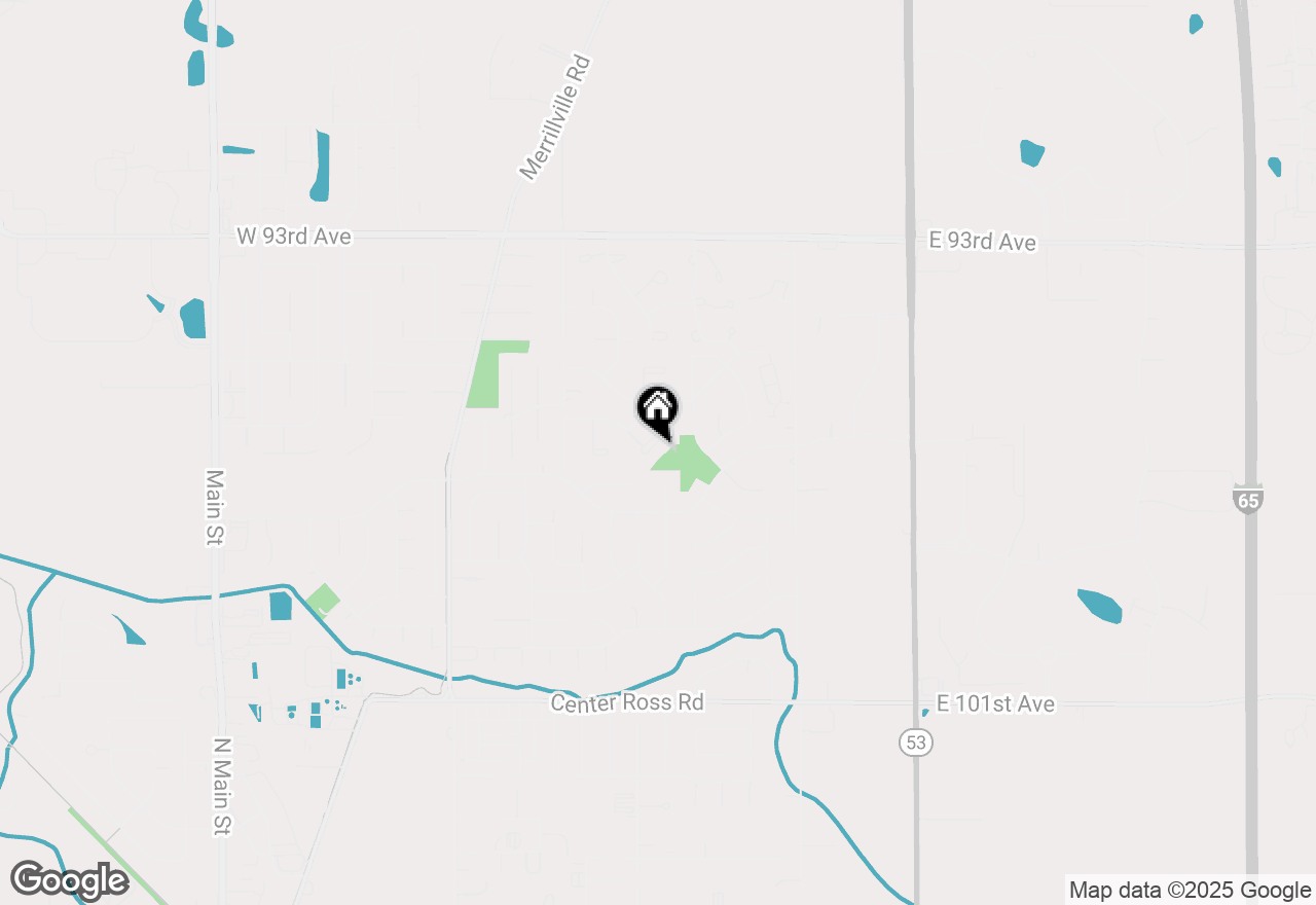 Map of 1407 Tyler Court, Crown Point, IN 46307