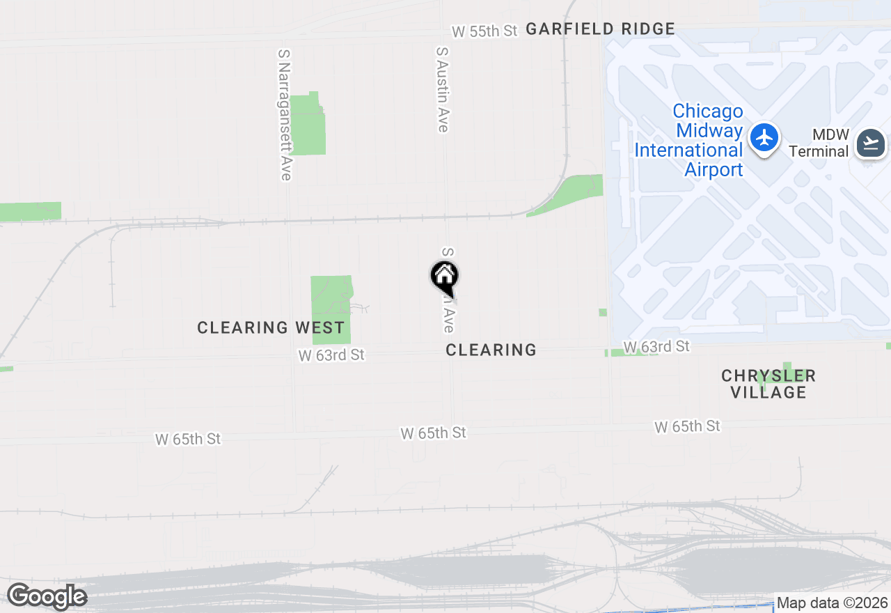 Map of 6152 S Austin Avenue, Chicago, IL 60638