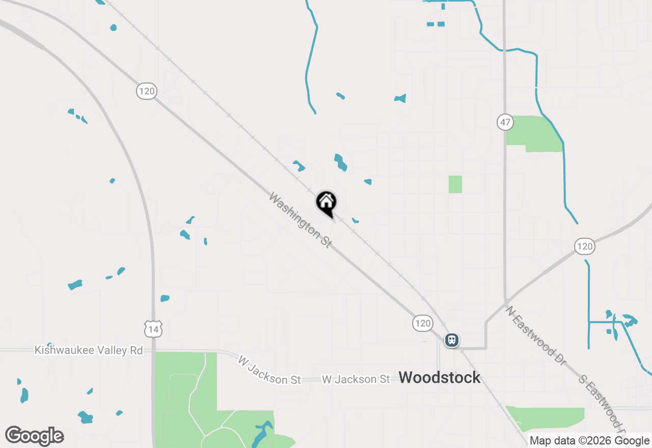 Map of 727 Elm Lane #206, Woodstock, IL 60098