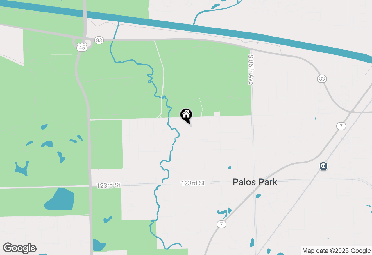 Map of 9001 W 119th Street, Palos Park, IL 60464