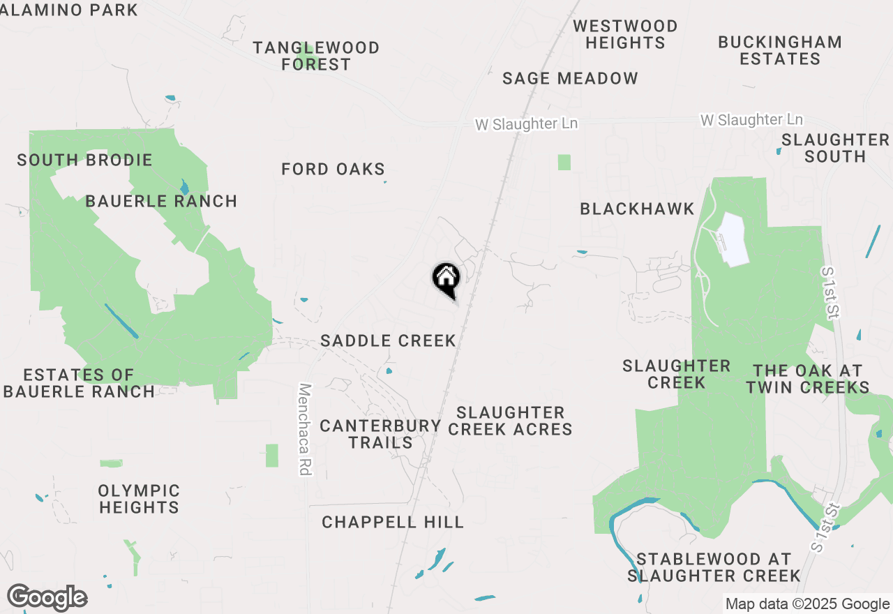Map of 2109 Rockland Dr, Austin, TX 78748