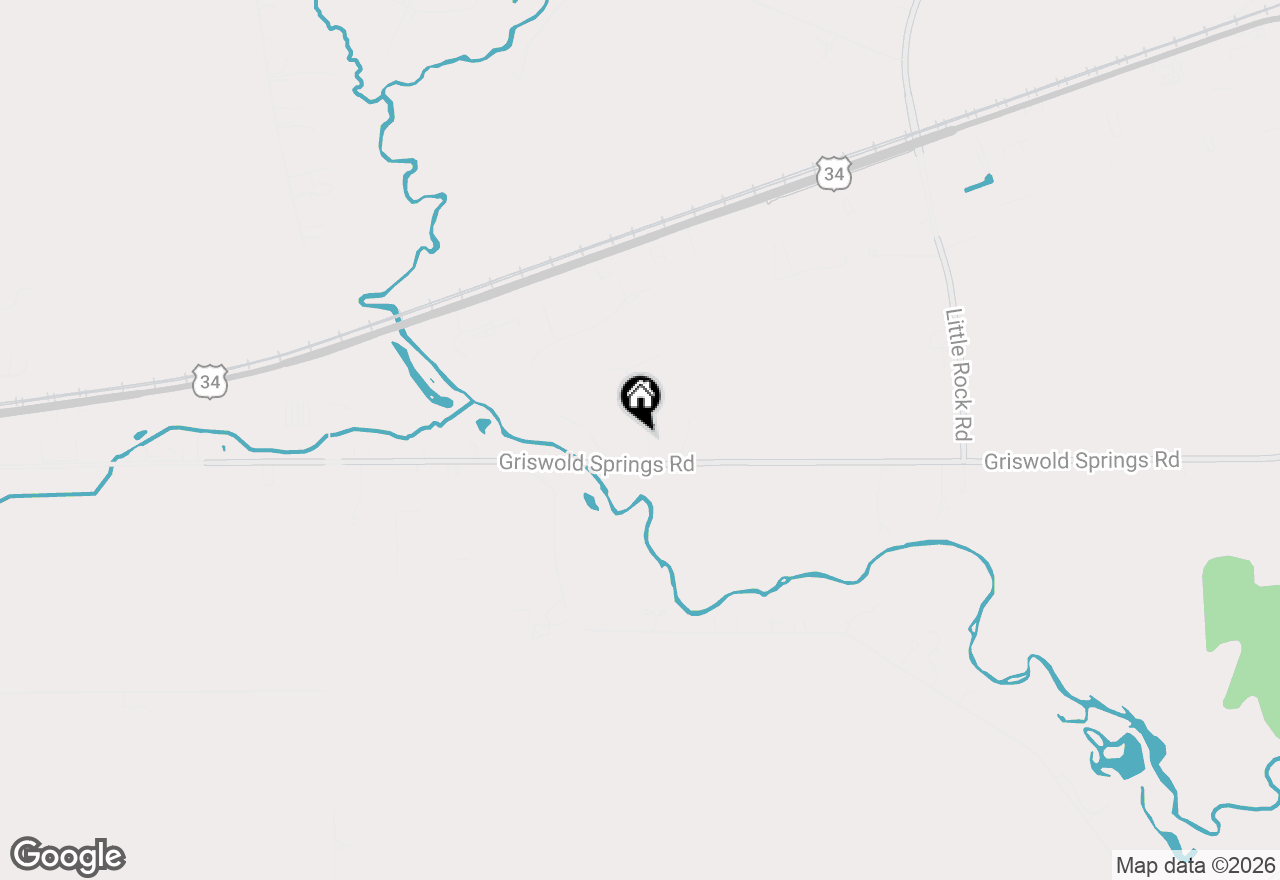 Map of 16323 Griswold Springs Road, Plano, IL 60545