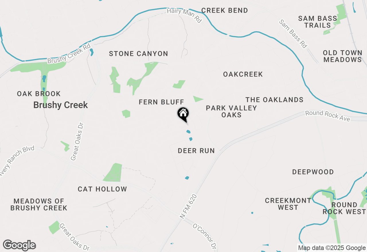 Map of 2974 Overland St, Round Rock, TX 78681