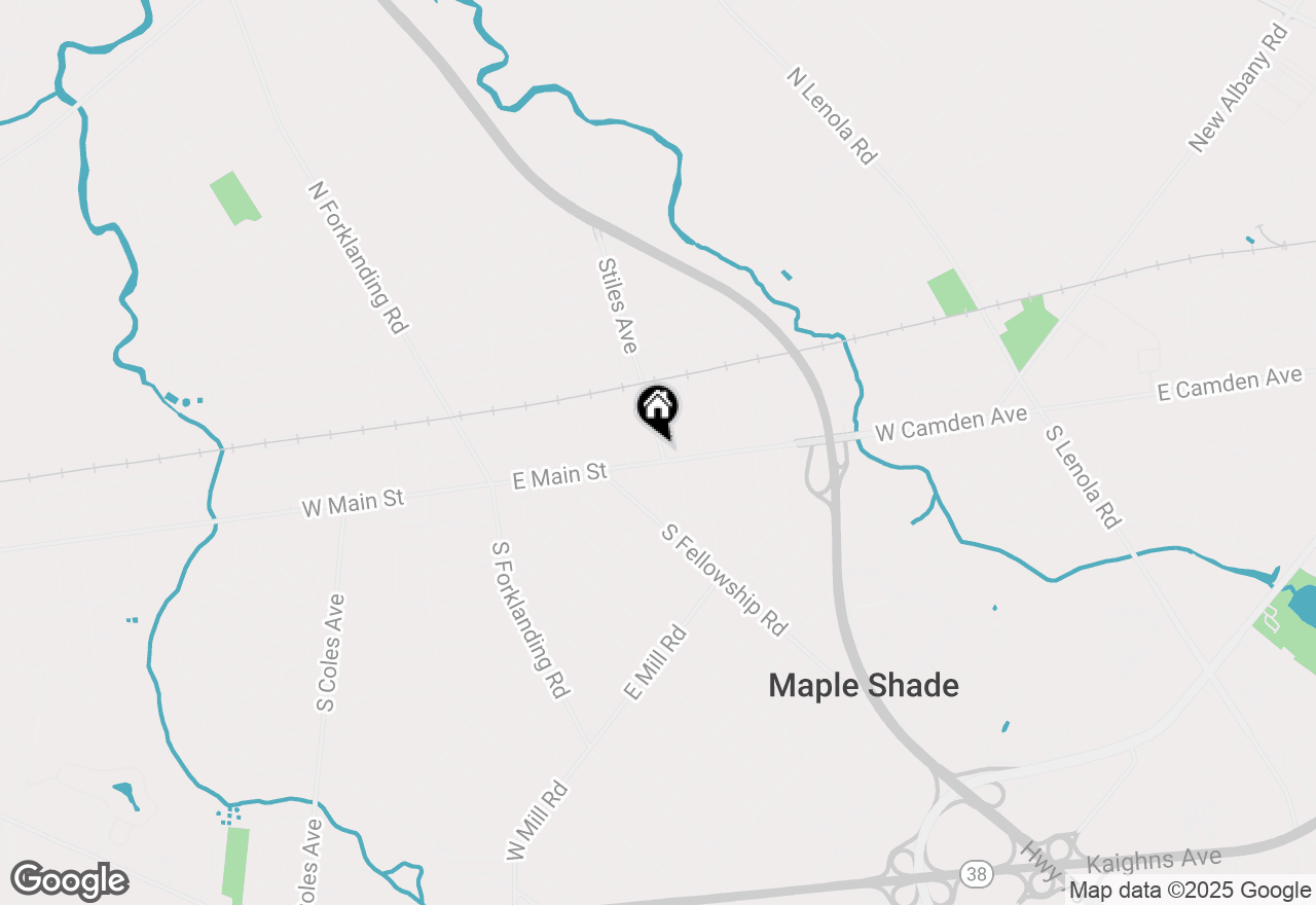 Map of 429 E Main Street, Maple Shade, NJ 08052