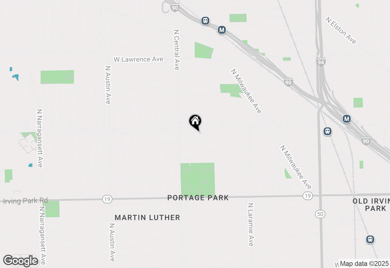 Map of 5500 W Pensacola Avenue, Chicago, IL 60641