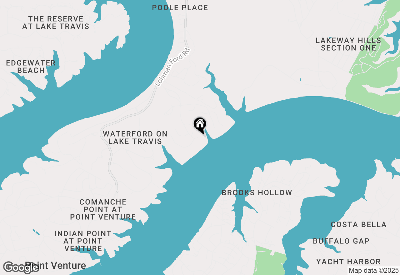 Map of 1417 Osprey Ridge Loop, Lago Vista, TX 78645