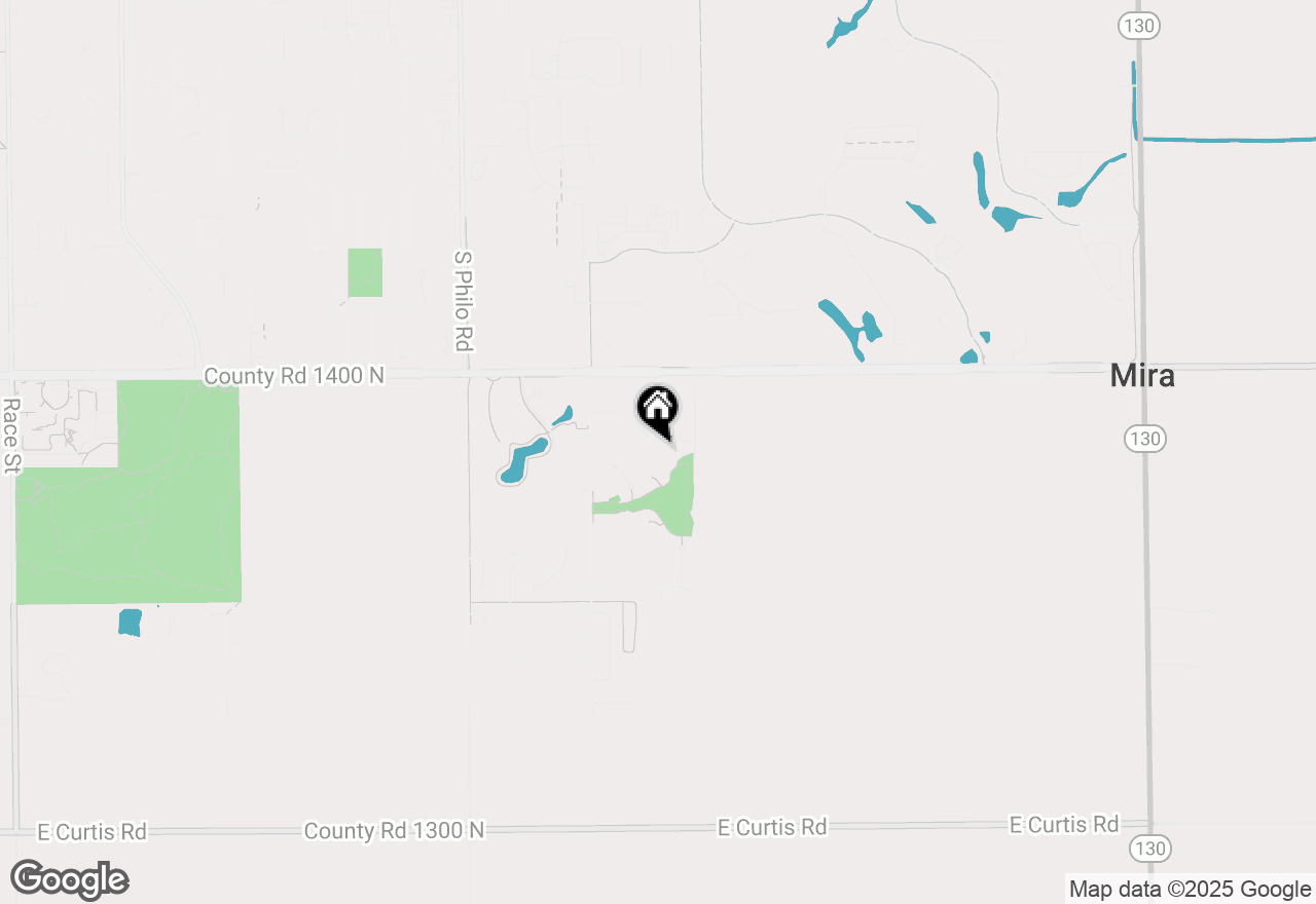 Map of 2005 Park Ridge Drive, Urbana, IL 61802