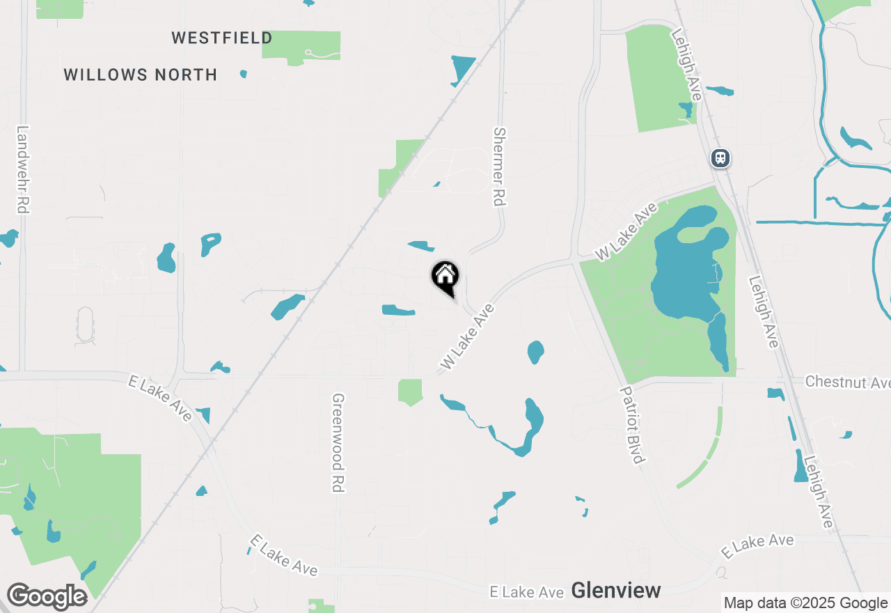 Map of 2105 Dauntless Drive, Glenview, IL 60026