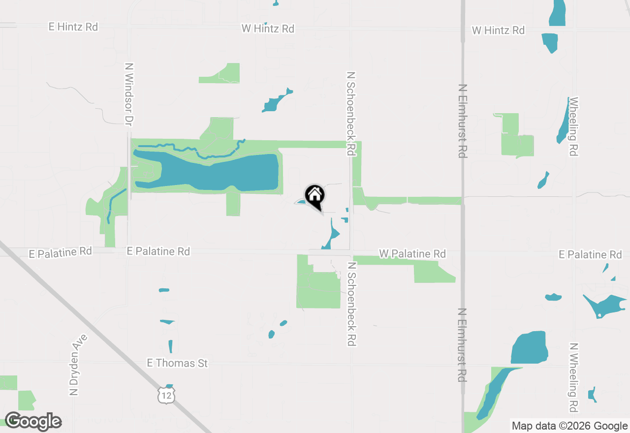 Map of 2014 N Stillwater Road, Arlington Heights, IL 60004