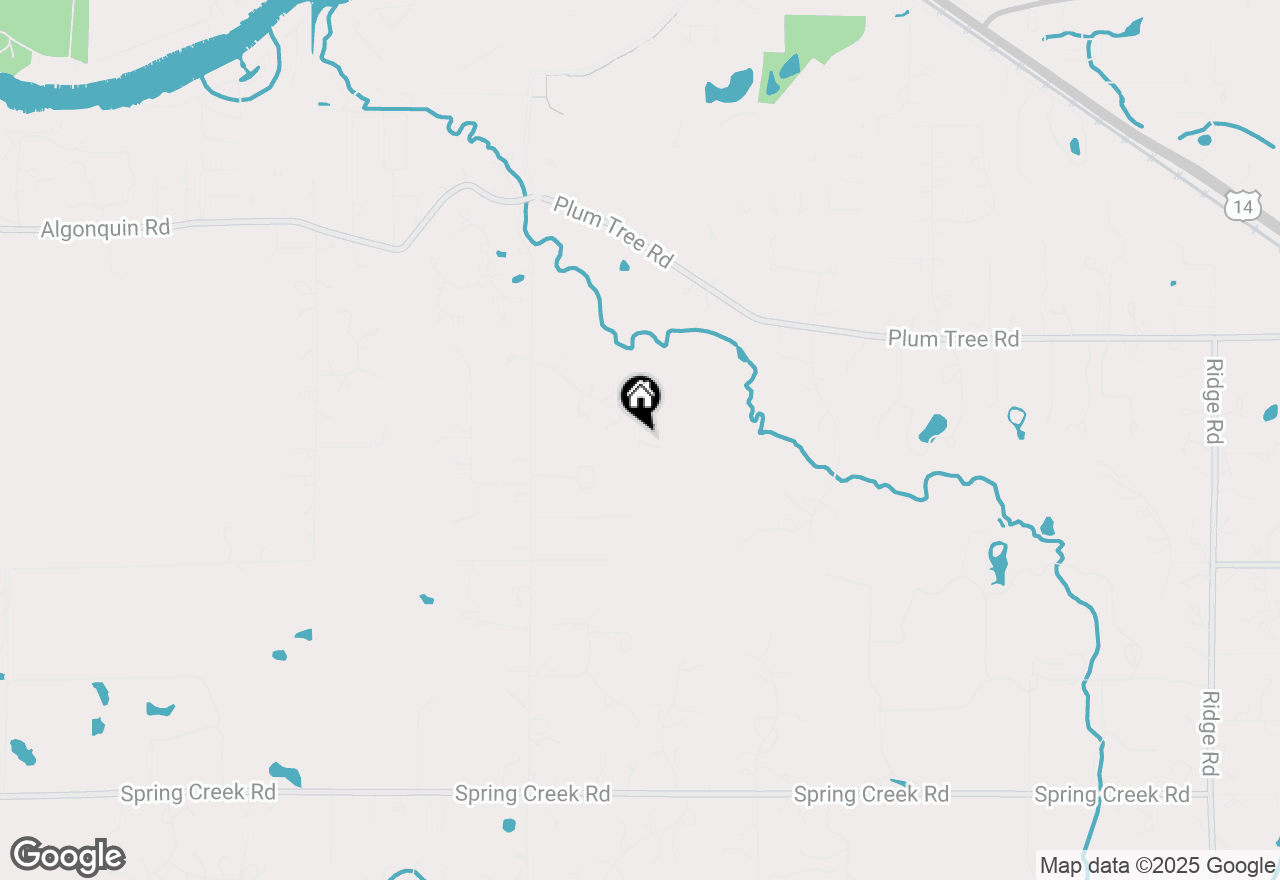 Map of 3 Saville Row Street, Barrington Hills, IL 60010