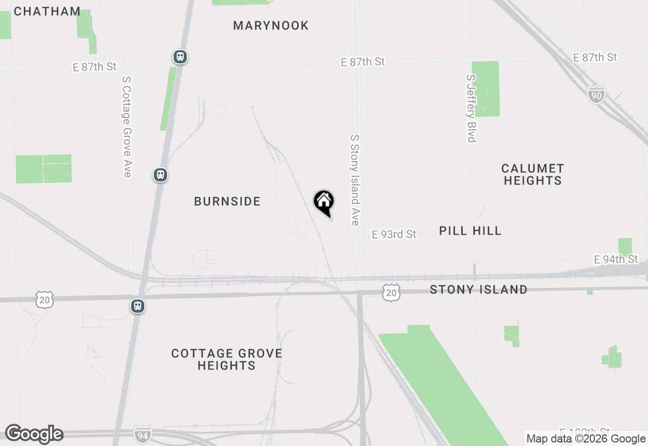Map of 9236 S Blackstone Avenue, Chicago, IL 60619