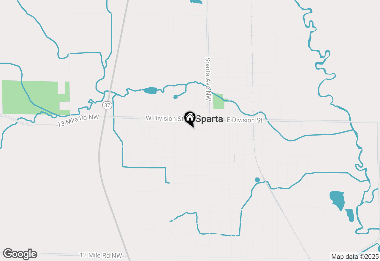 Map of 110 Nash Street, Sparta, MI 49345