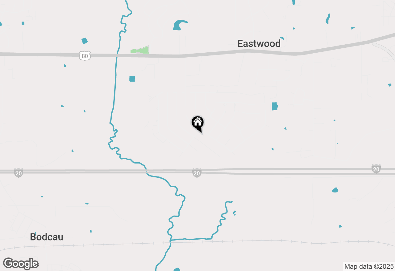 Map of 2001 Honeytree Trail Circle, Haughton, LA 71037