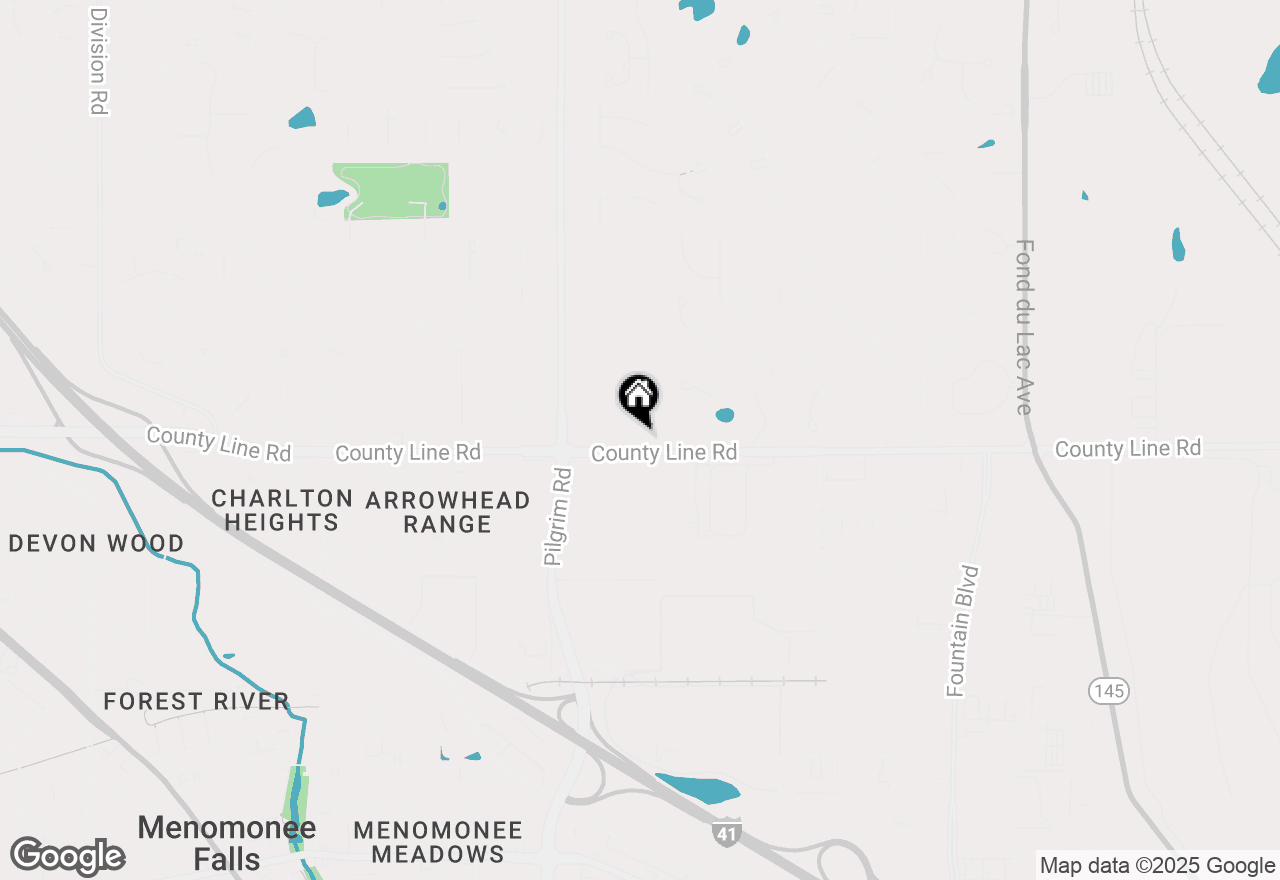 Map of N96W15358 County Line Road, Germantown, WI 53022