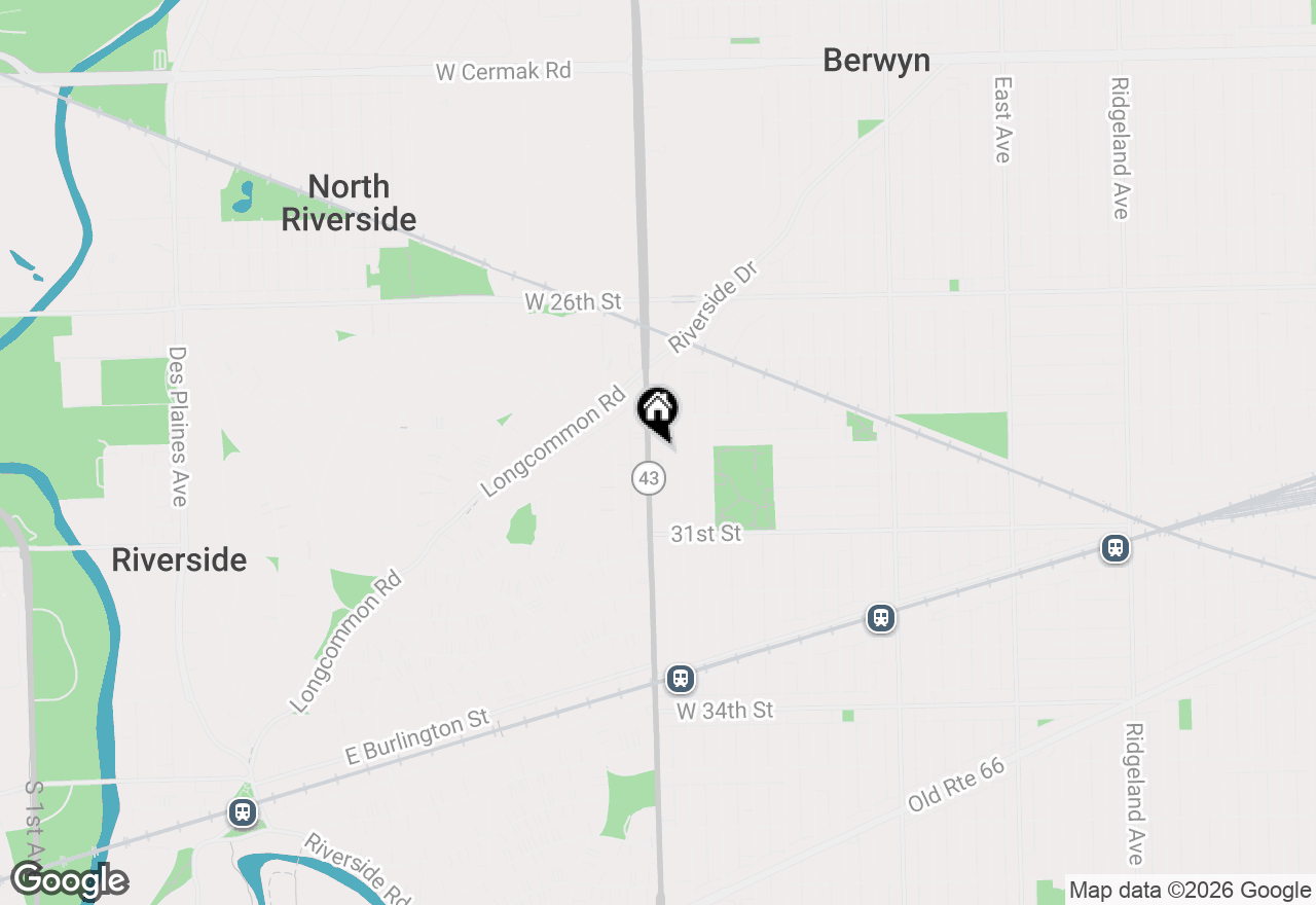 Map of 2929 S Harlem, Berwyn, IL 60402