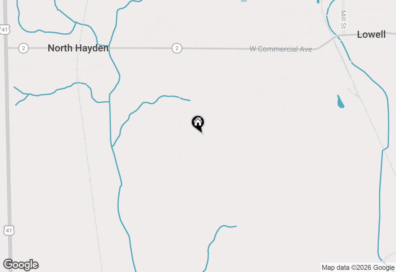 Map of 18639 Manor Gate Drive, Lowell, IN 46356