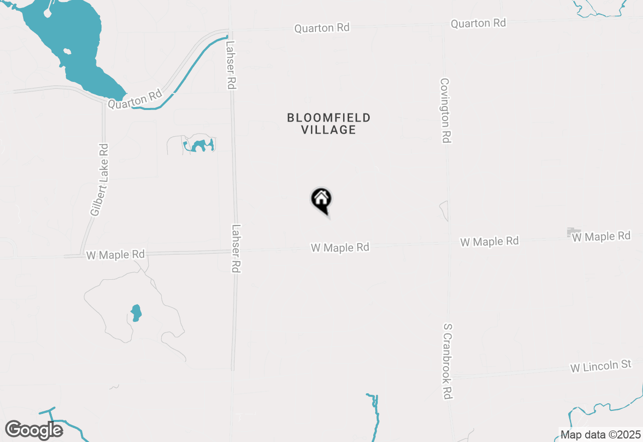Map of 3320 Morningview Terrace, Bloomfield Hills, MI 48301