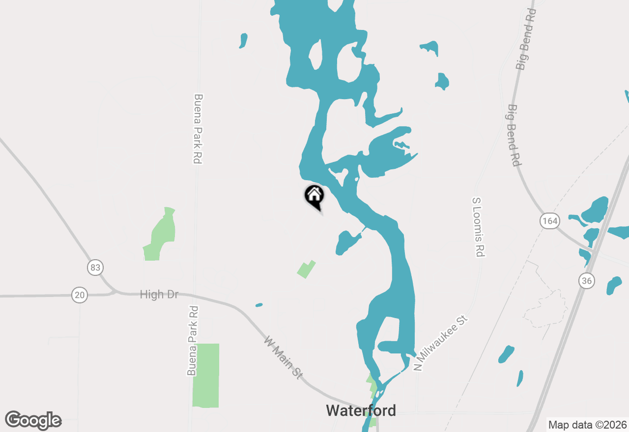 Map of Lt1 Golf Dr, Waterford, WI 53185