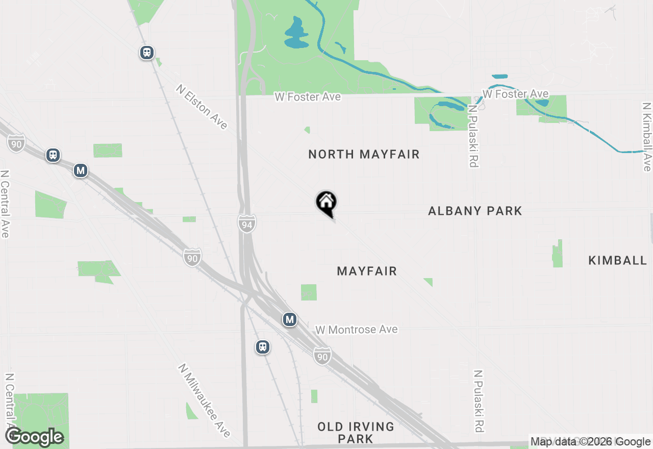 Map of 4730 N Kenneth Avenue #2G, Chicago, IL 60630