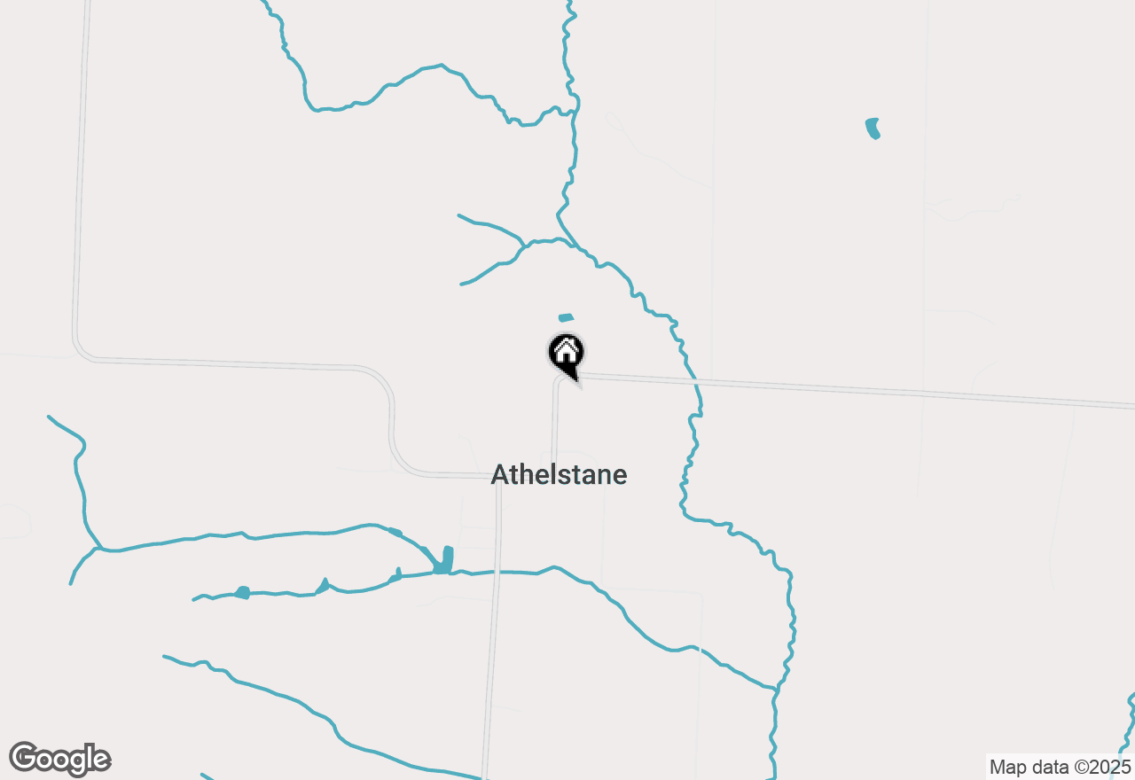 Map of W10035 County Road C, Athelstane, WI 54104