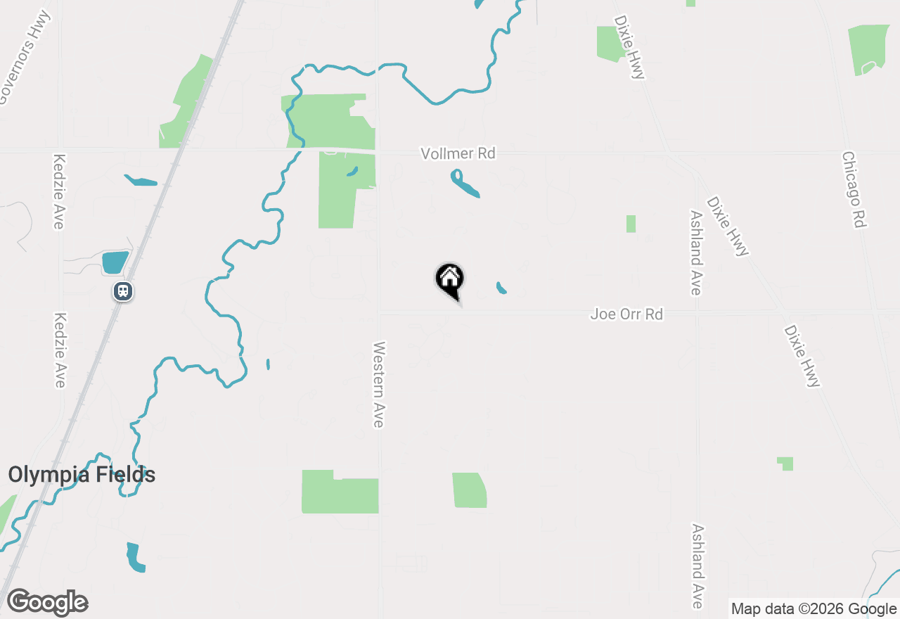 Map of 136 Graymoor Lane, Olympia Fields, IL 60461