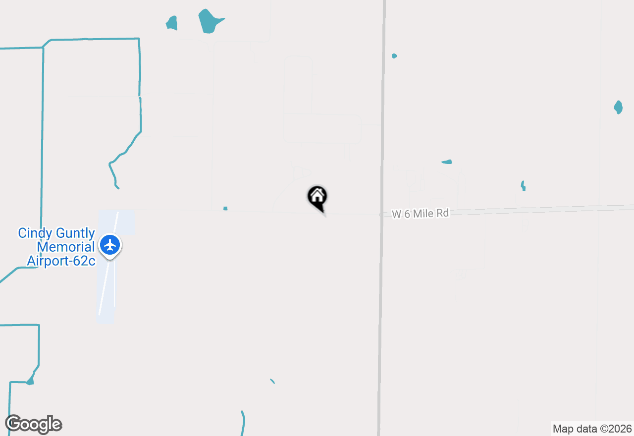 Map of 21301 W 6 Mile Rd, Franksville, WI 53126