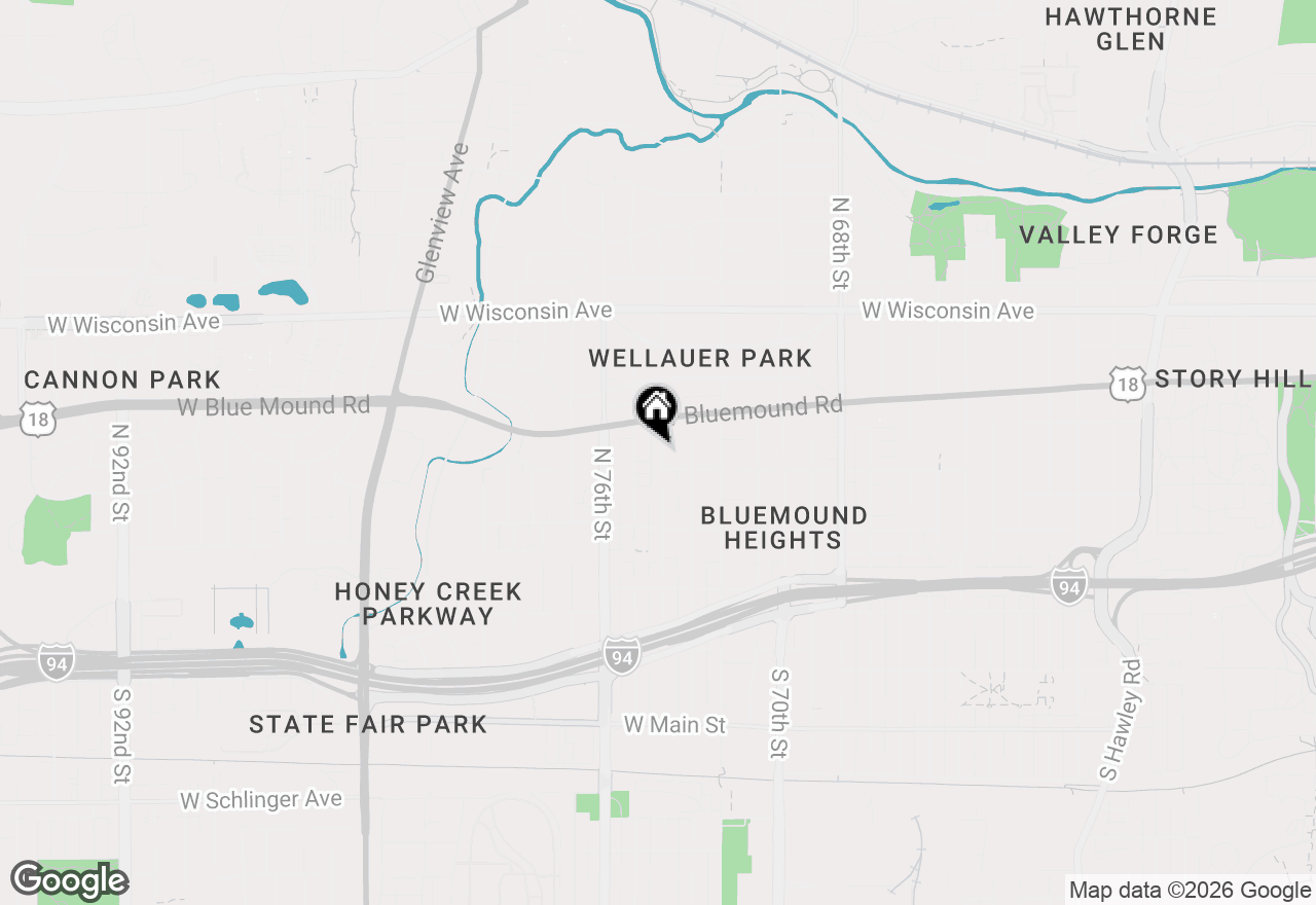 Map of 321 N 74th St, Milwaukee, WI 53213