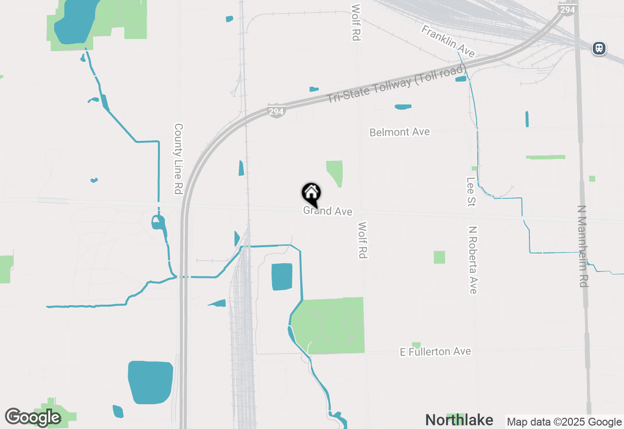 Map of 11353 W Grand Avenue, Melrose Park, IL 60164