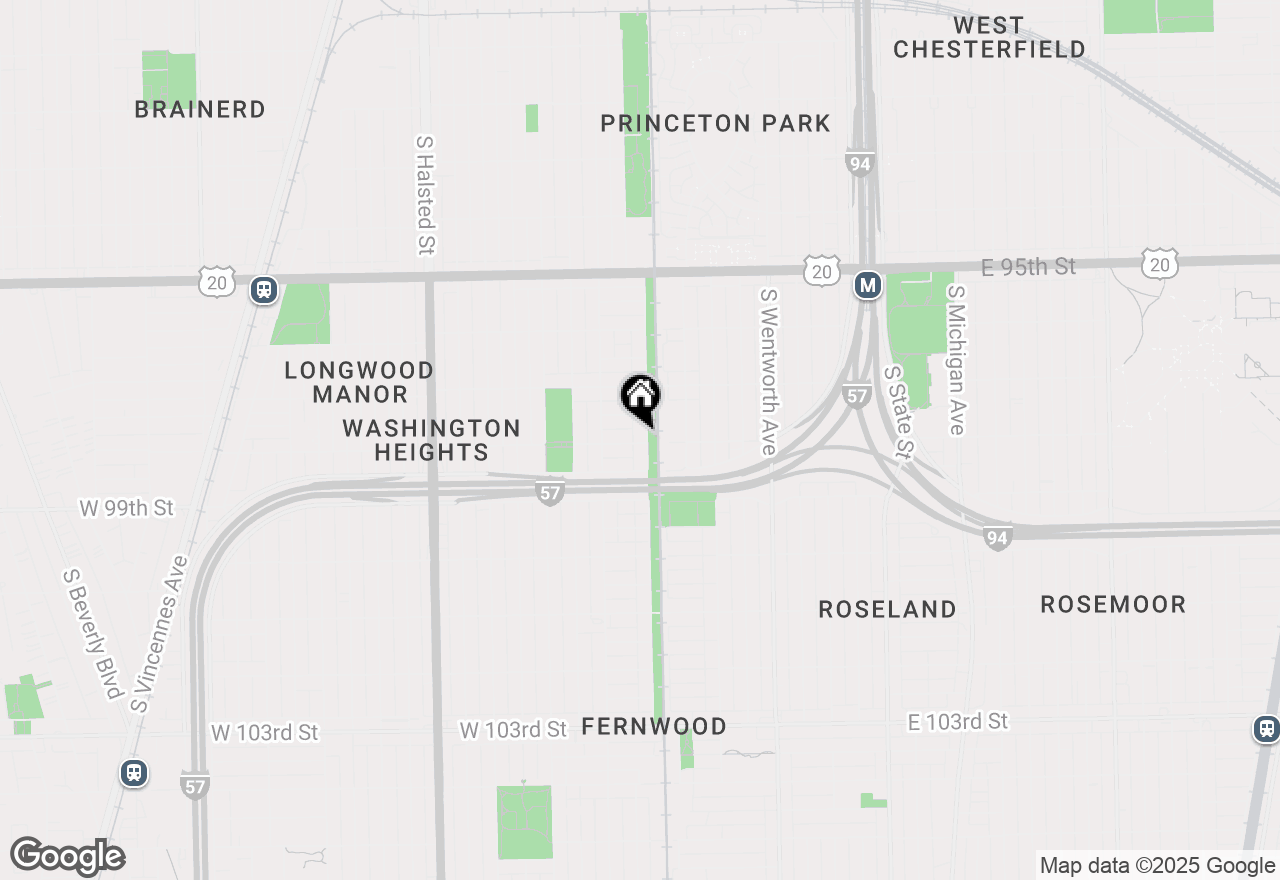 Map of 9756 S Eggleston Avenue, Chicago, IL 60628