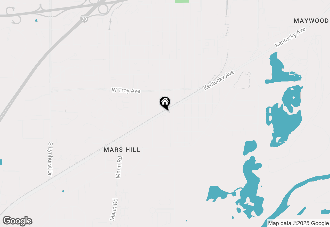 Map of 3135 Kentucky Avenue, Indianapolis, IN 46221