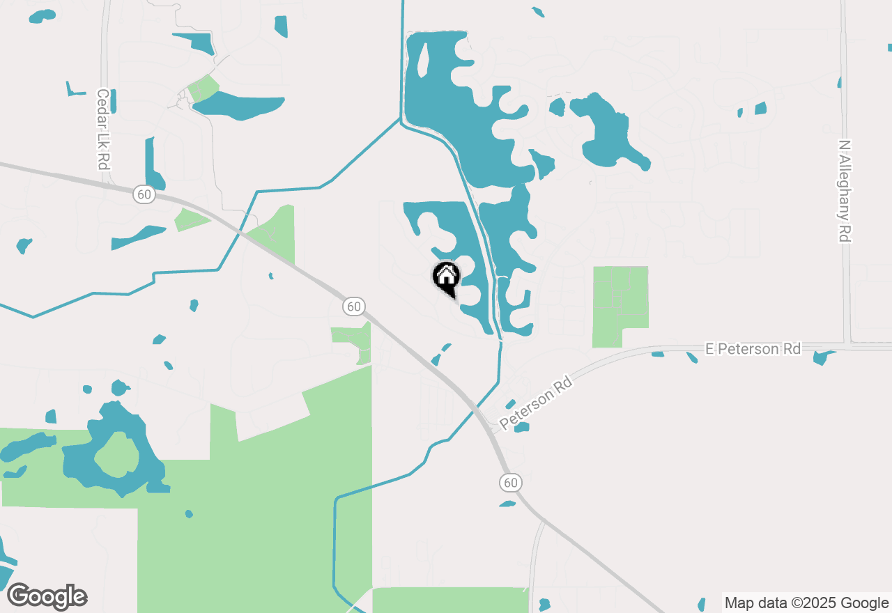 Map of 24 Rocking Horse Lane, Grayslake, IL 60030