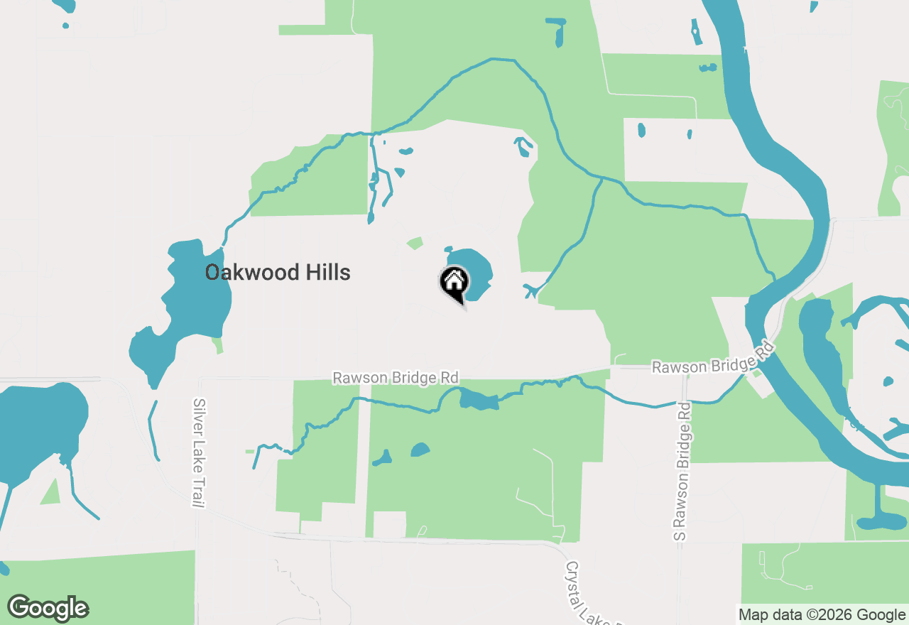 Map of 10 Bordeaux Court, Oakwood Hills, IL 60013