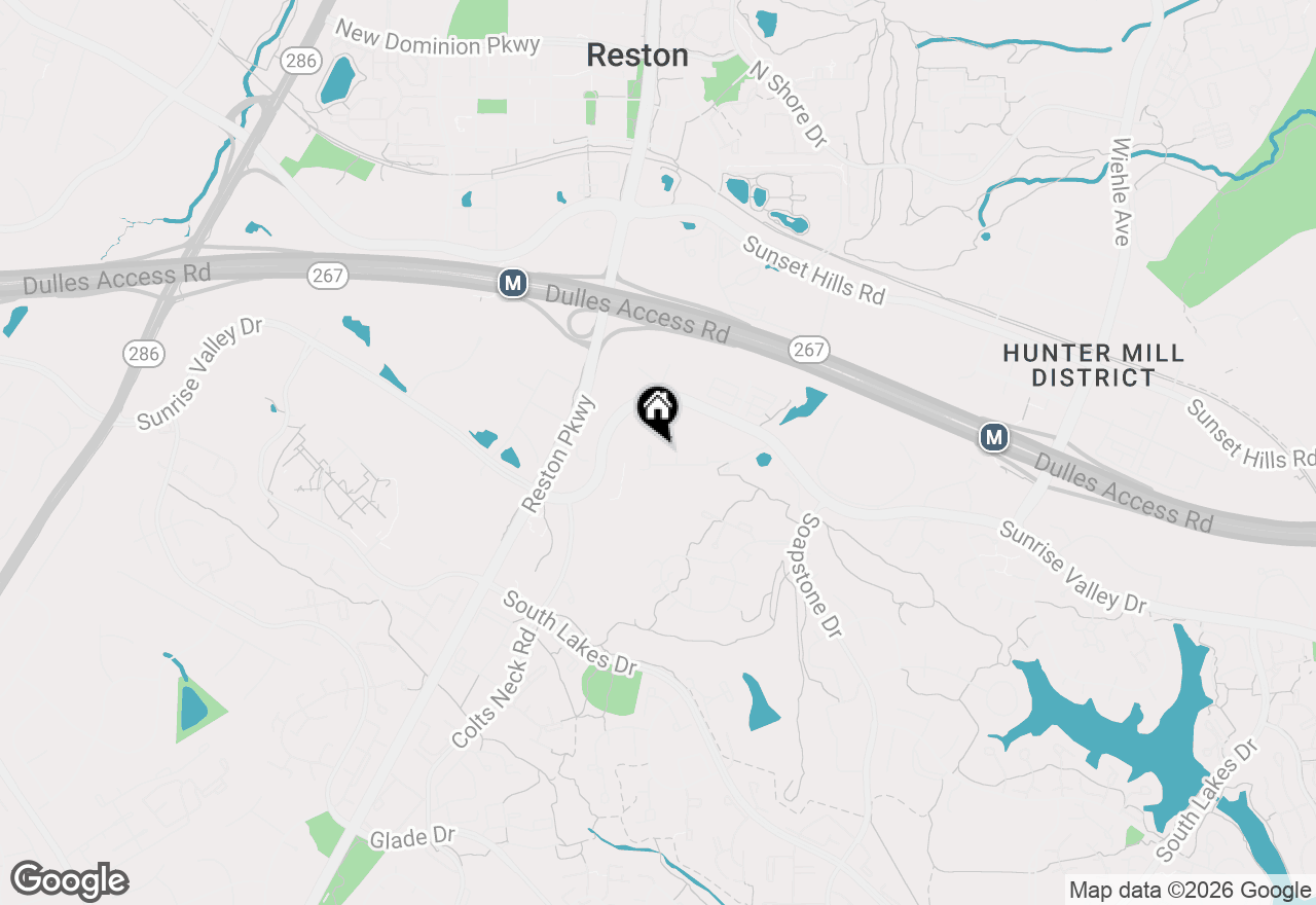 Map of 11764 Indian Ridge Road, Reston, VA 20191