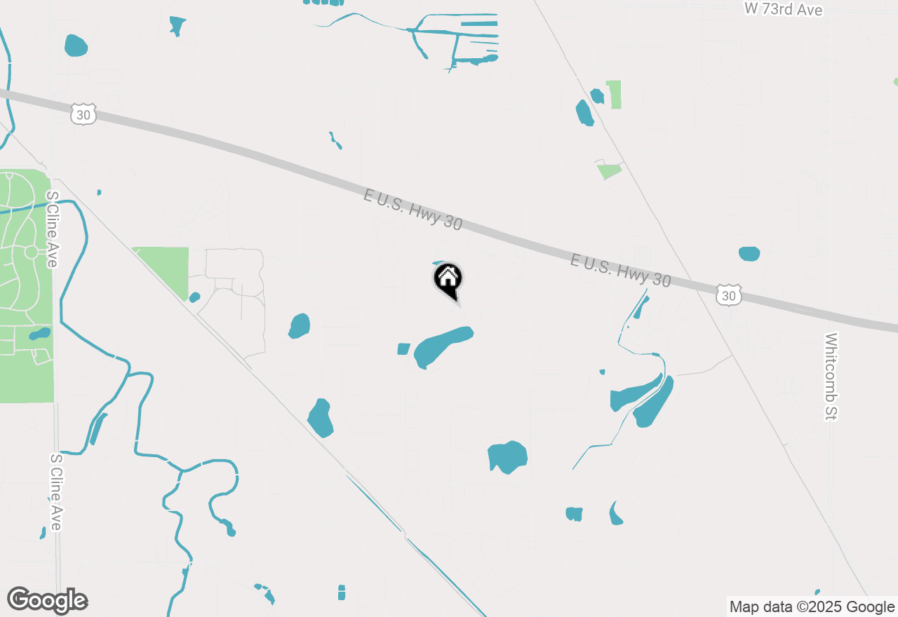 Map of 1813 Redwood Court, Crown Point, IN 46307