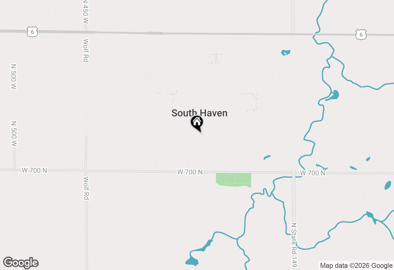 Map of 722 Fremont Road, Valparaiso, IN 46385